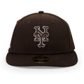 Brown New Era Mets Hat