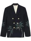 Palm Angels Palms Classic double-breasted blazer