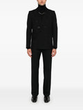 Saint Laurent double-breasted jacket in wool gabardine