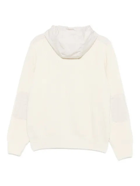 Paul & Shark rib-knit hoodie