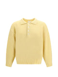 FOUND knit polo sweater