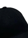 Saint Laurent felt baseball cap