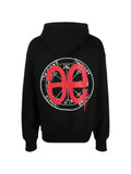 EGONlab. graphic-print drawstring hoodie