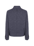 Paul Smith herringbone-pattern zip-up jacket