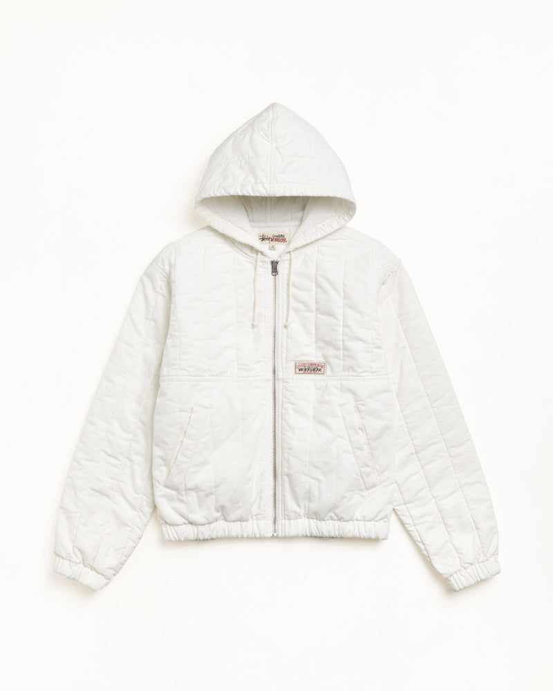 QUILTED CANVAS WORK JACKET
