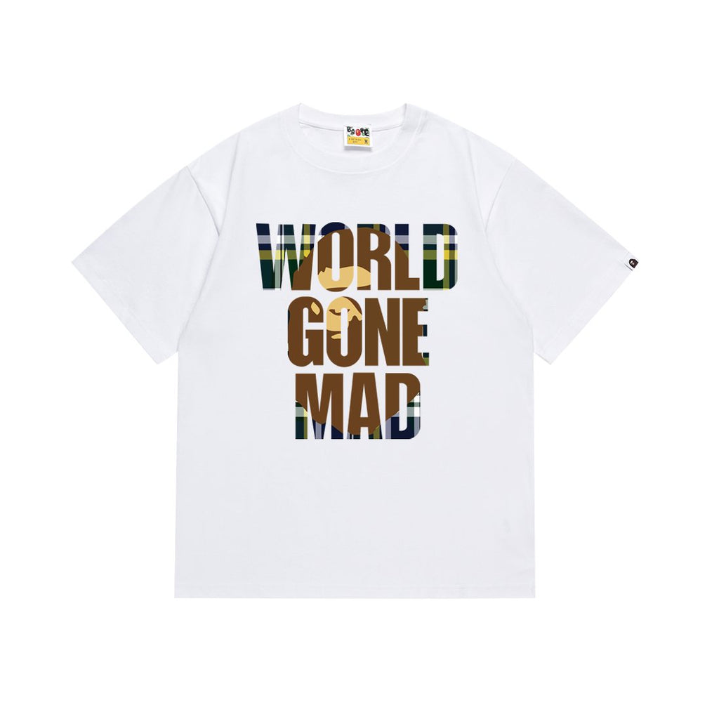 BAPE Text Graphic Short-Sleeve T-Shirt