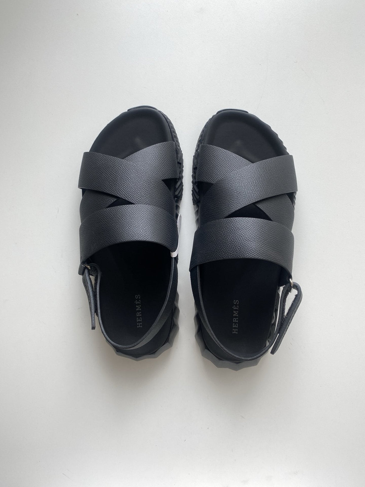 Hermès Nappa Calfskin Slingback Sandals
