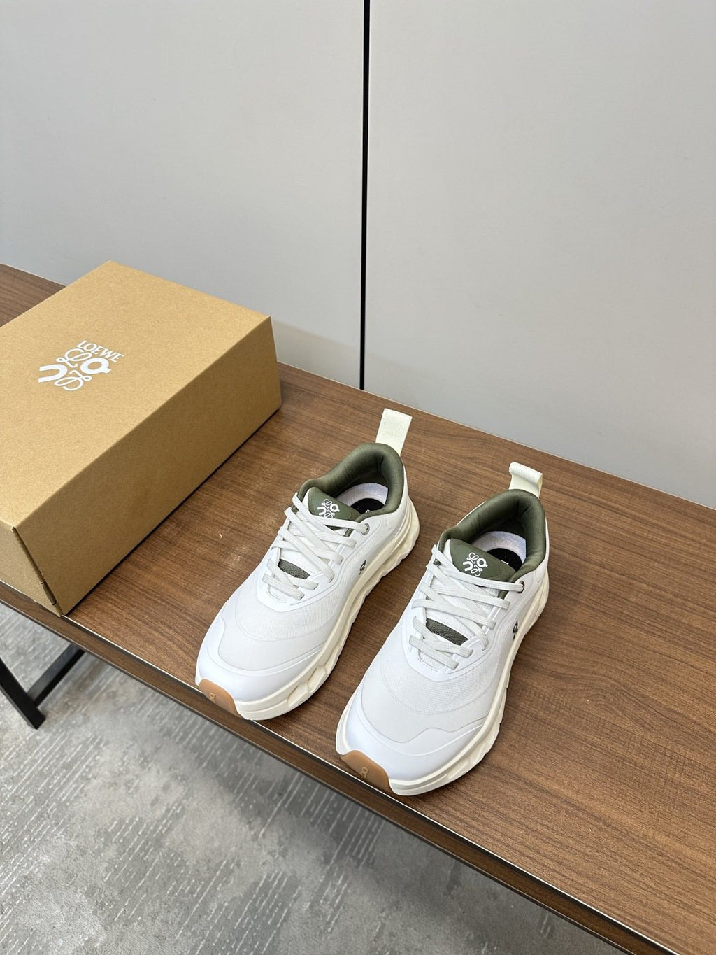Loewe Mesh Panel Sneakers